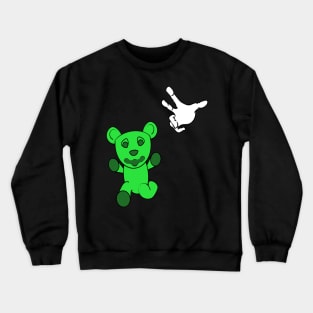 Run Green Gummy Run! Crewneck Sweatshirt